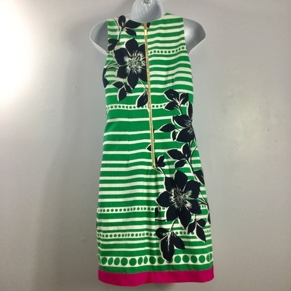 Eliza J Sleeveless Floral Shift Dress - Picture 5 of 7